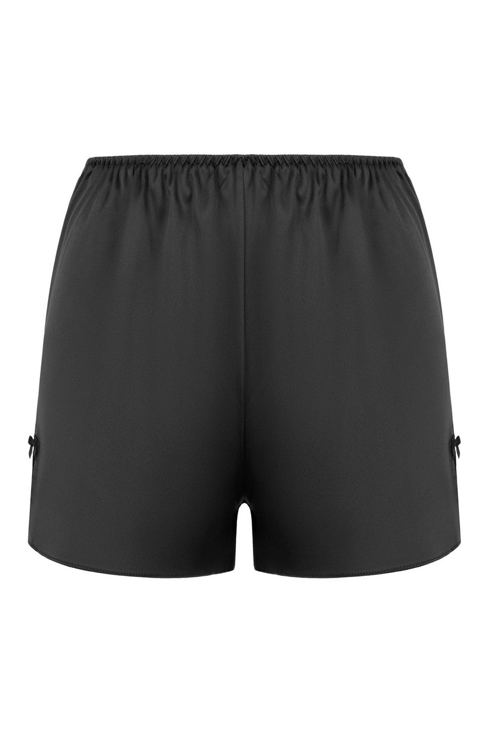 Сатиновая пижама с шортами 8187-6824 black