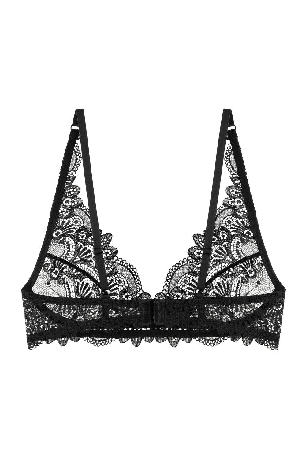 Мягкий бралет из кружева 8189-044 black