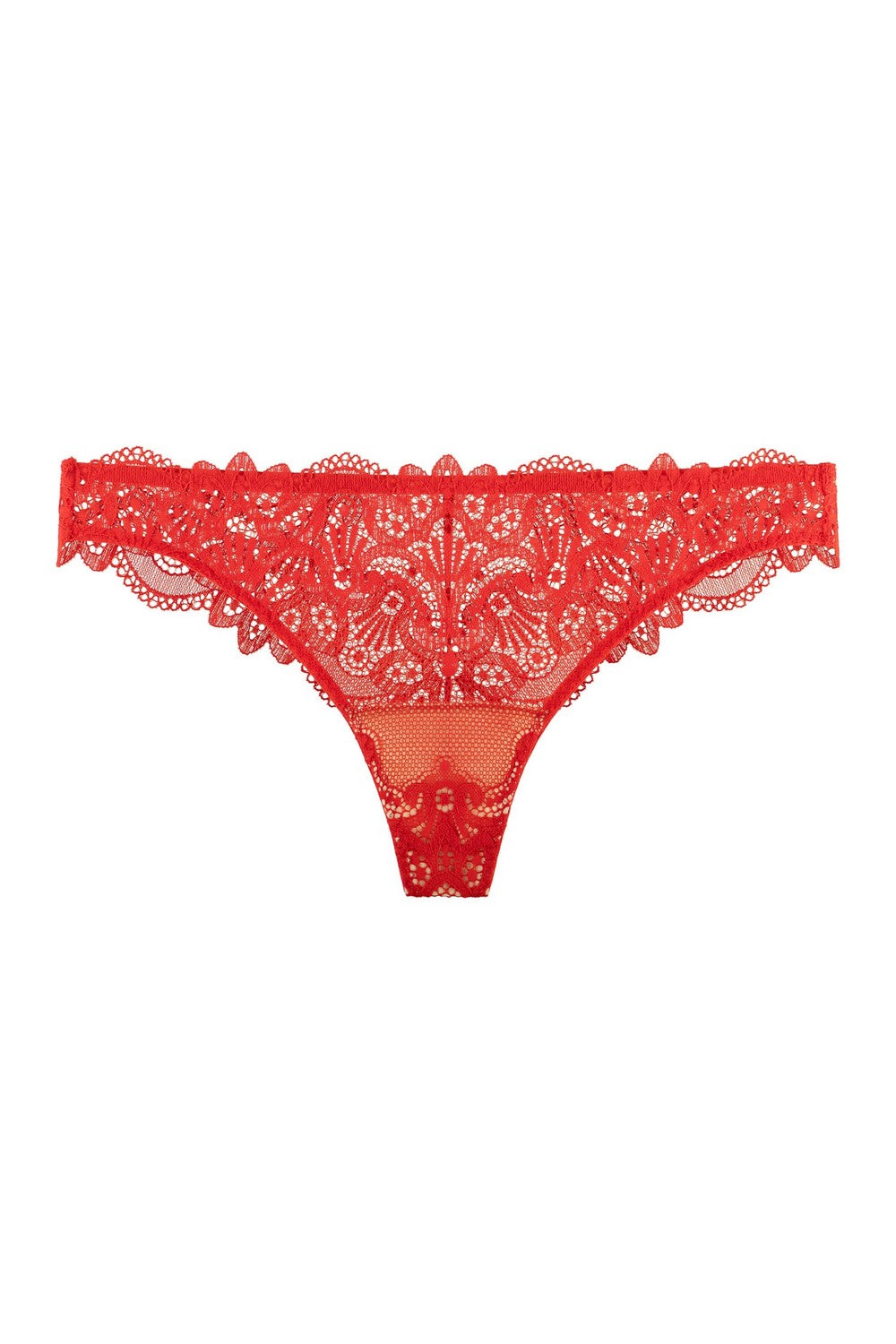 Трусики бразилиана из кружева 8189-20 red