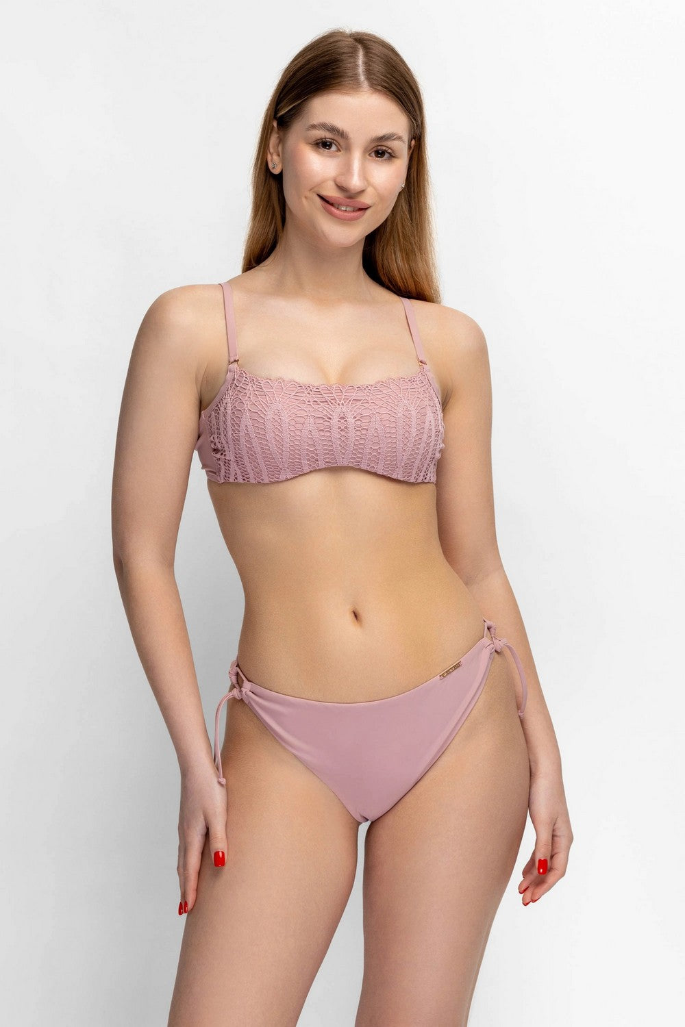 Раздельный купальник бандо 943-053/943-228 marshmallow