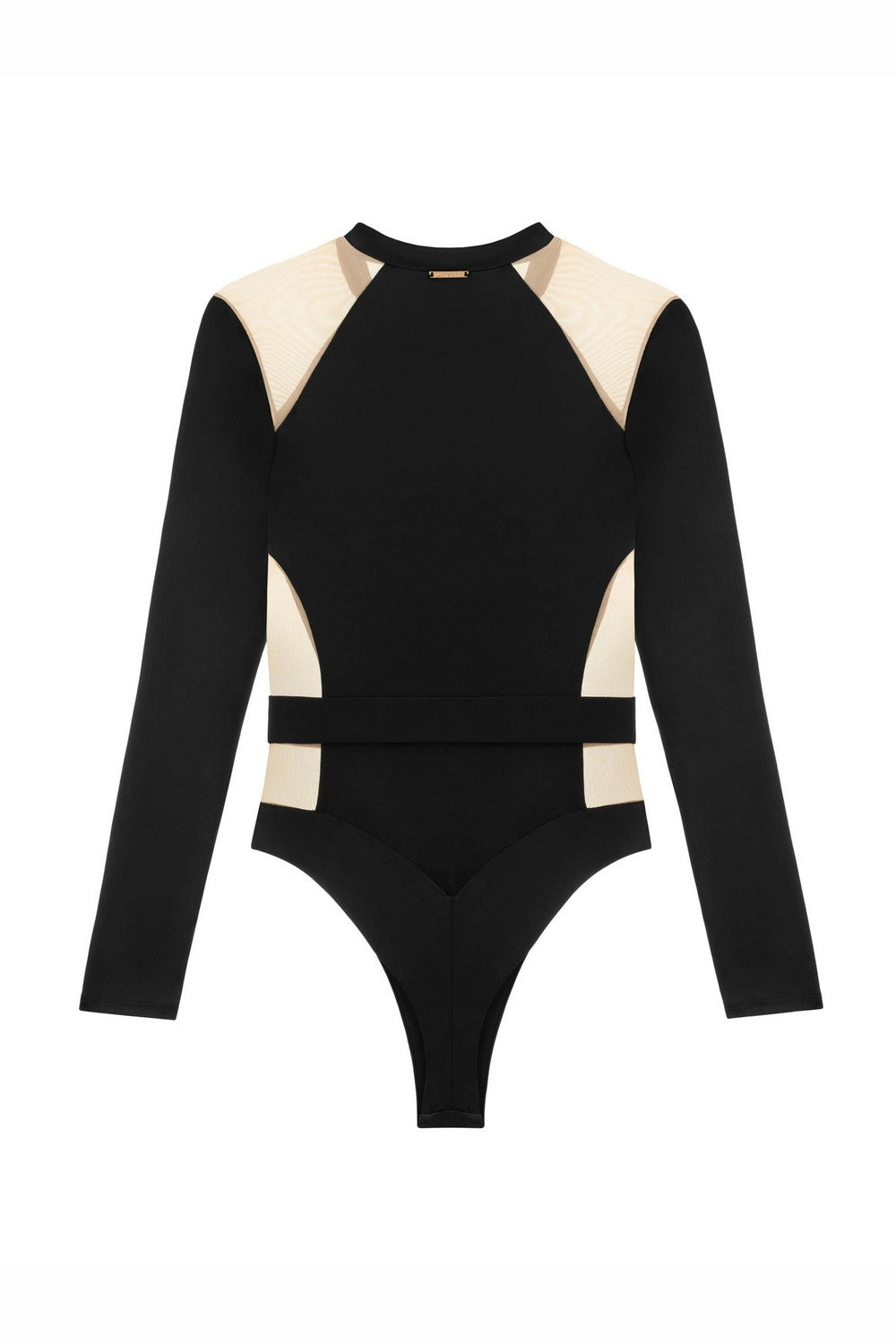 Купальник с длинными рукавами 945-662 black