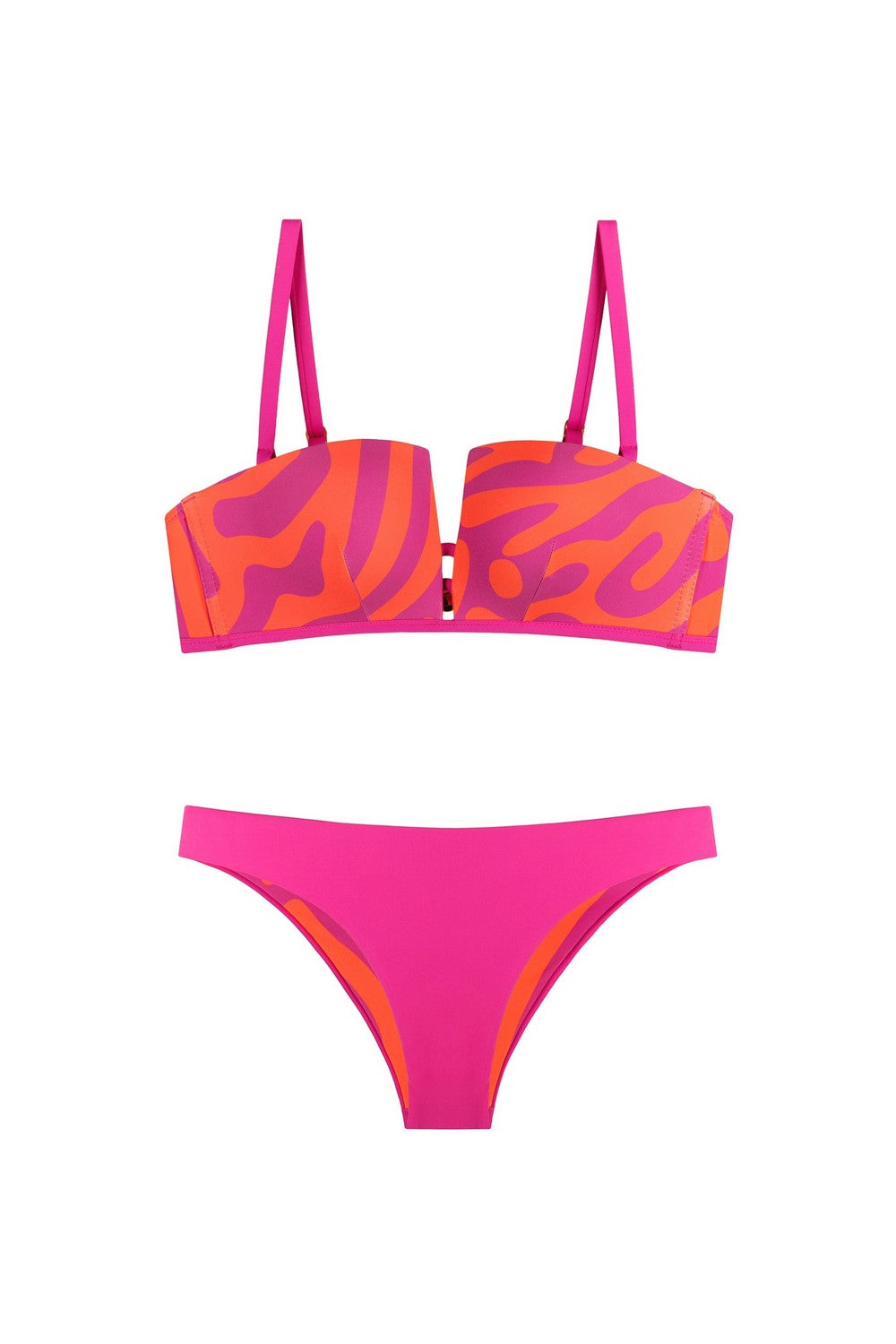 Купальник з двосторонніми плавками 950-015/950-220 fuchsia