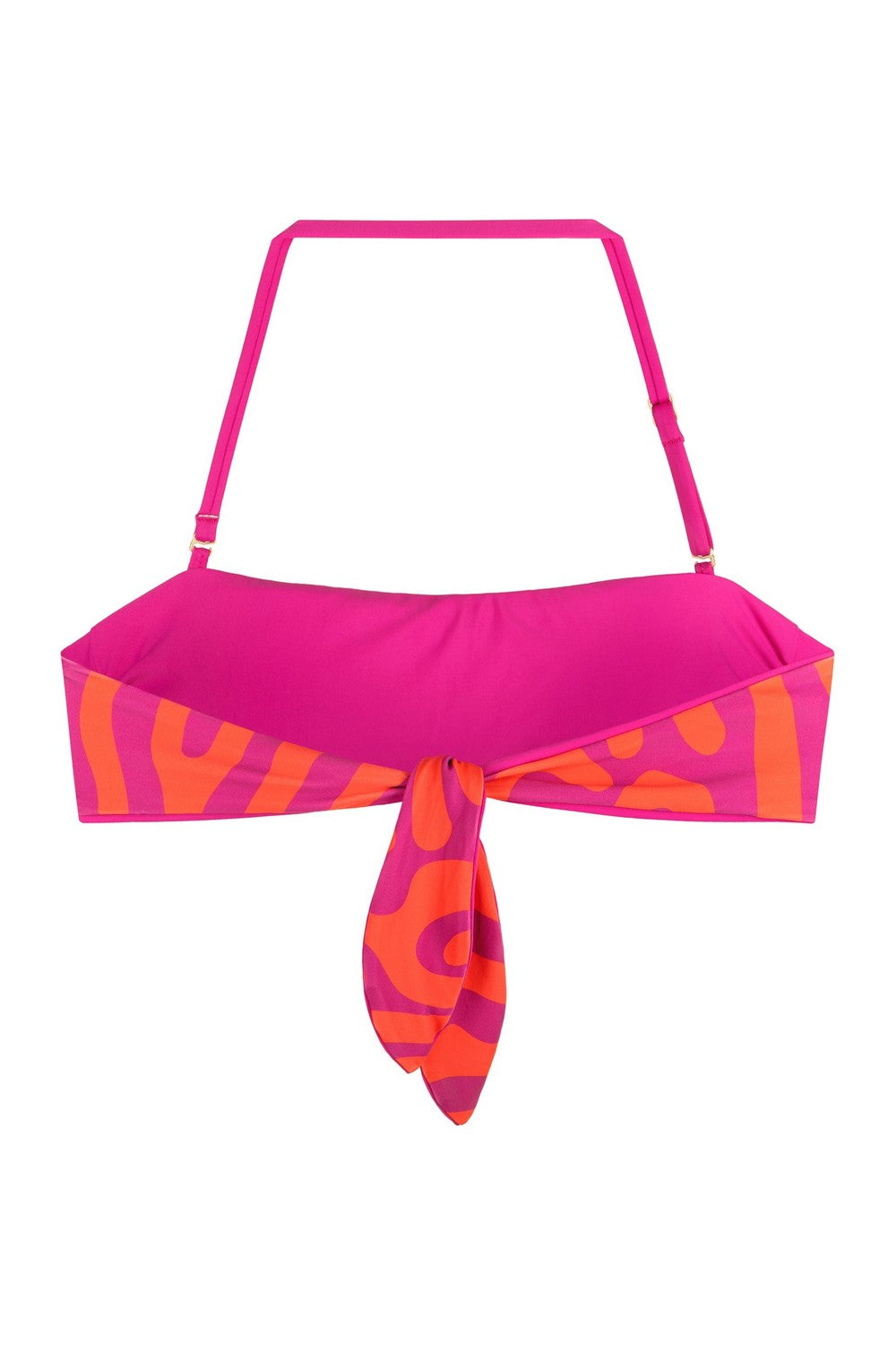 Двусторонний купальник бандо 950-045/950-223 fuchsia