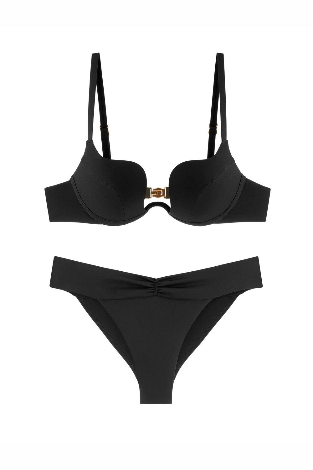 Купальник с глубоким декольте 979-002/979-221 black