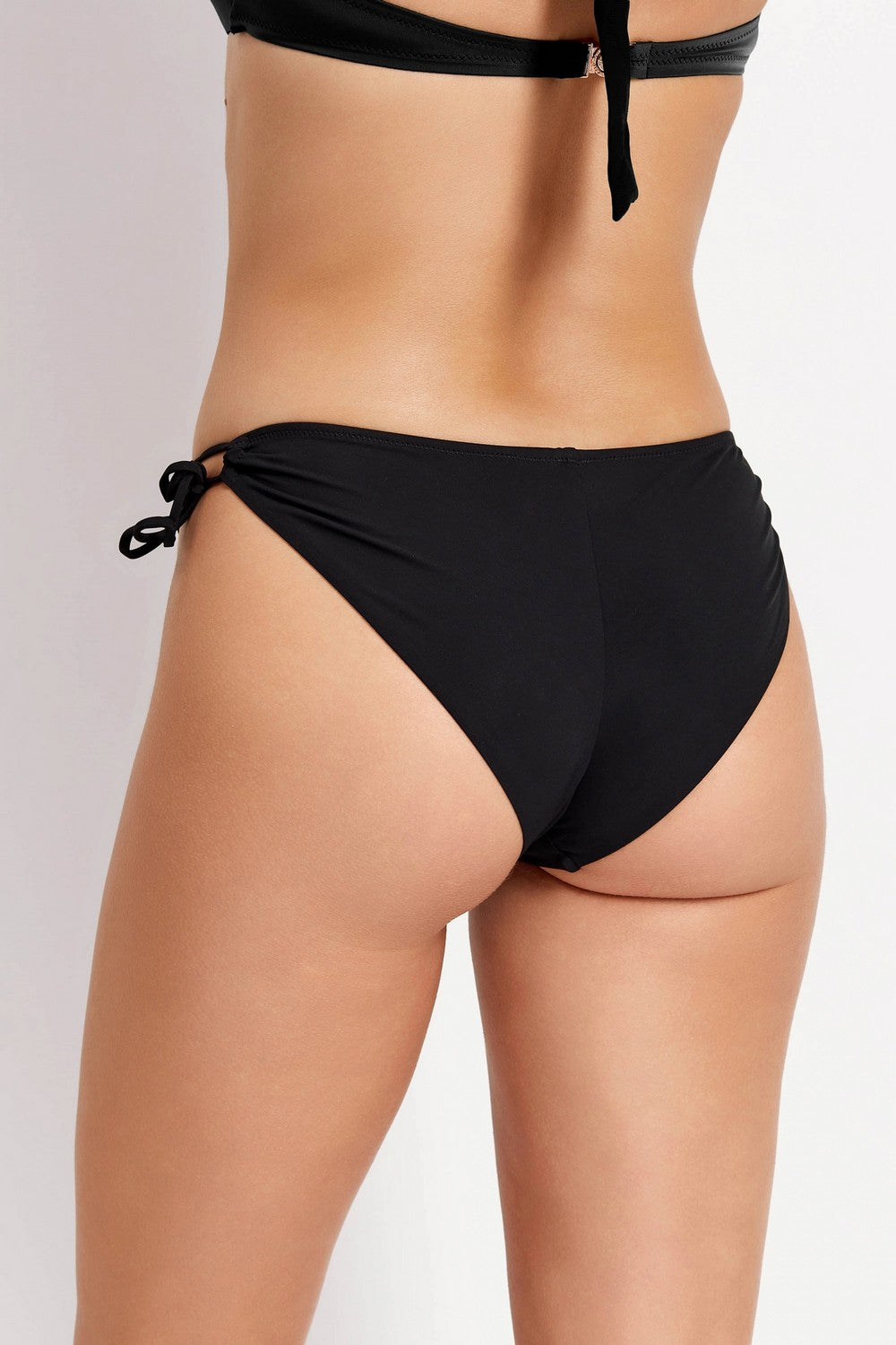 Плавки слип на завязках 999-228 black