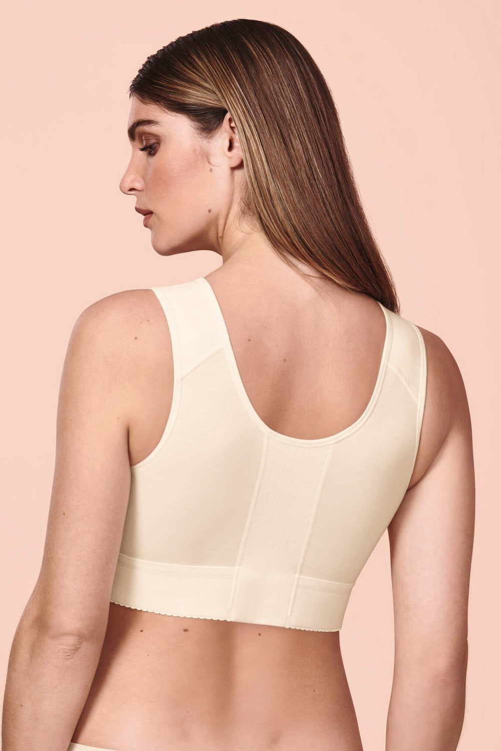 Компрессионный бюстгальтер на молнии 1198 champagne