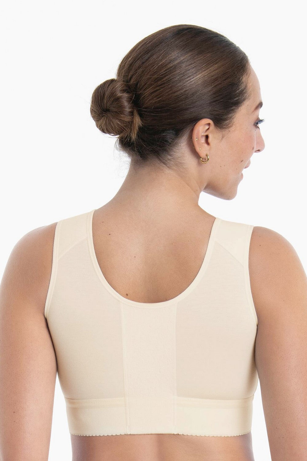 Компресійний бюстгальтер на блискавці 1198 champagne