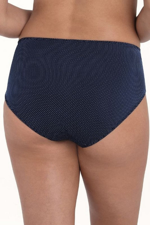 Трусики сліп з мереживом 1382 Orely sea blue Anita спина