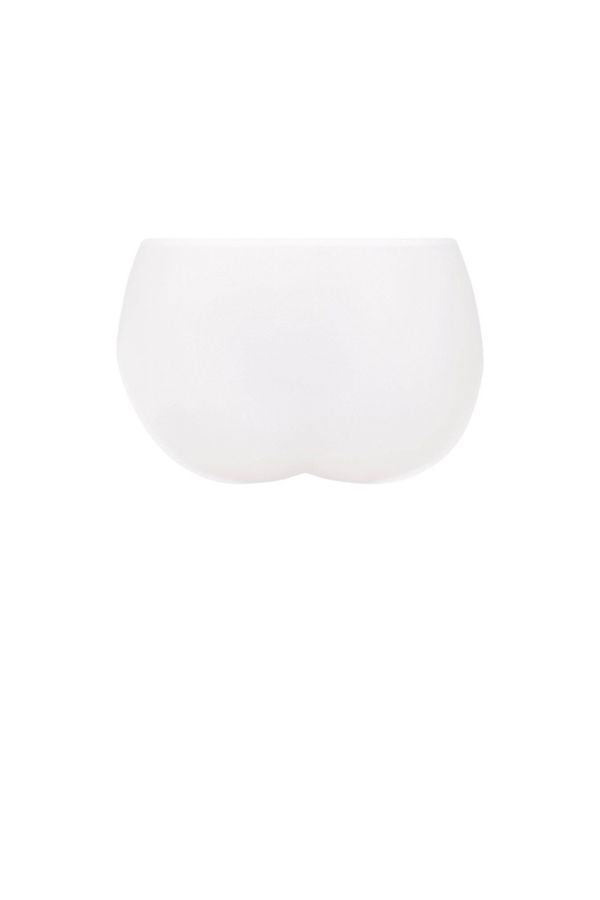 Трусики слип с кружевом 1382 white