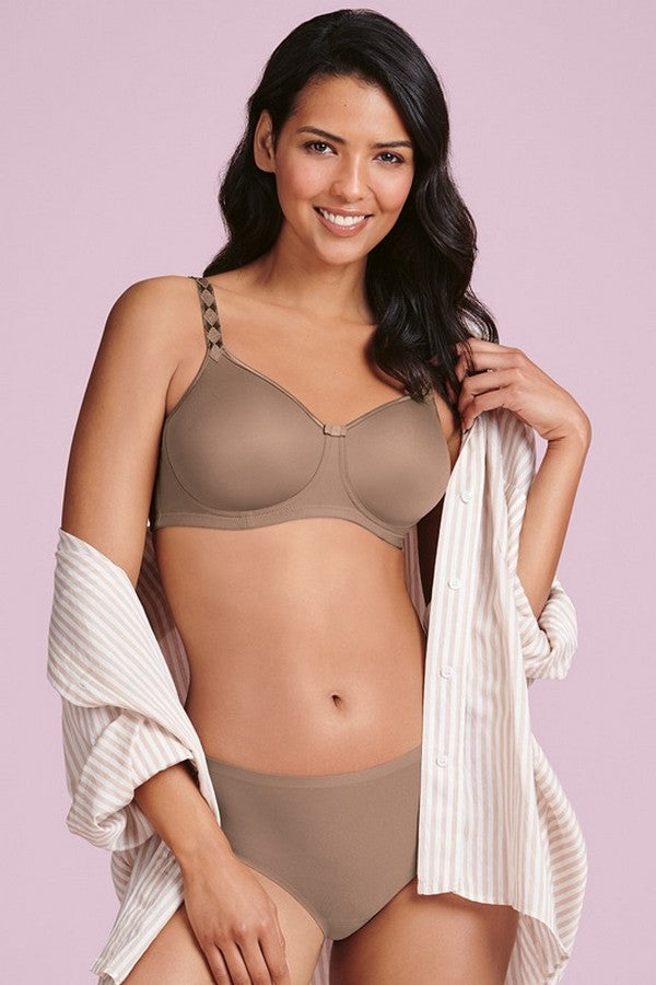 Послеоперационный гладкий бюстгальтер 4706X Tonya Flair dusty rose