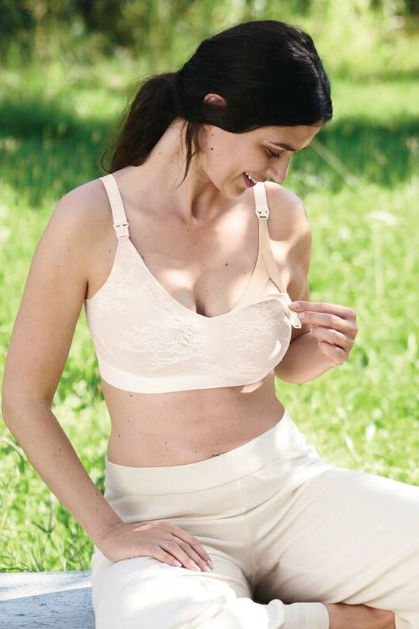 Кружевной бюстгальтер для кормления Essential 5057 crystal