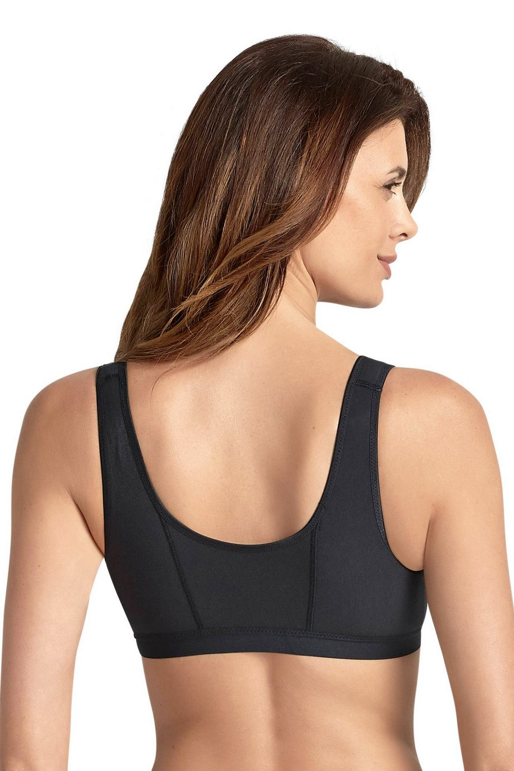 Післяопераційний бавовняний бра-топ 5315X Isra black
