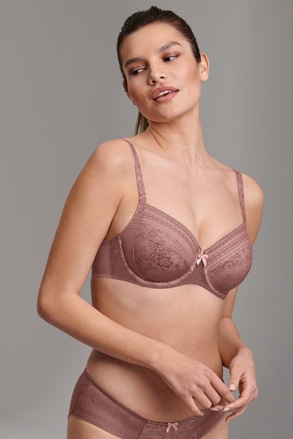 Кружевной бюстгальтер Fleur 5653 berry