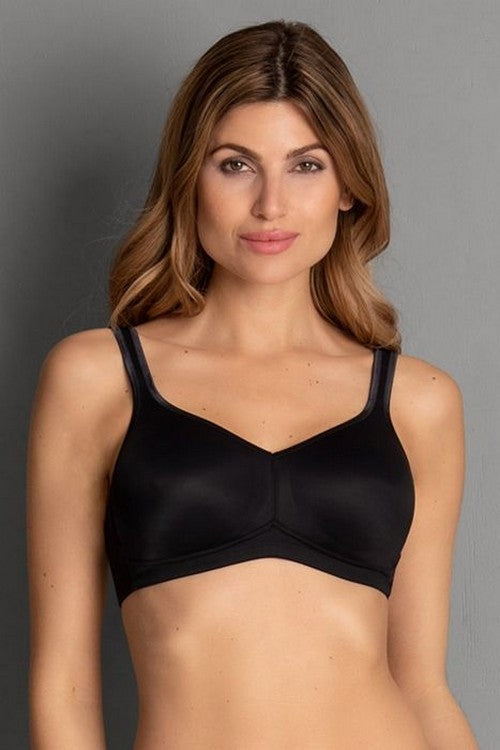 Послеоперационный гладкий бюстгальтер 5787X Hanni black