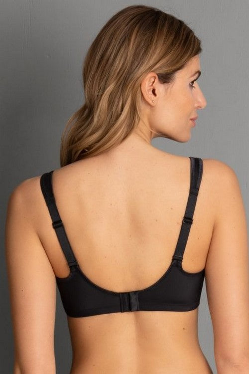 Послеоперационный гладкий бюстгальтер 5787X Hanni black