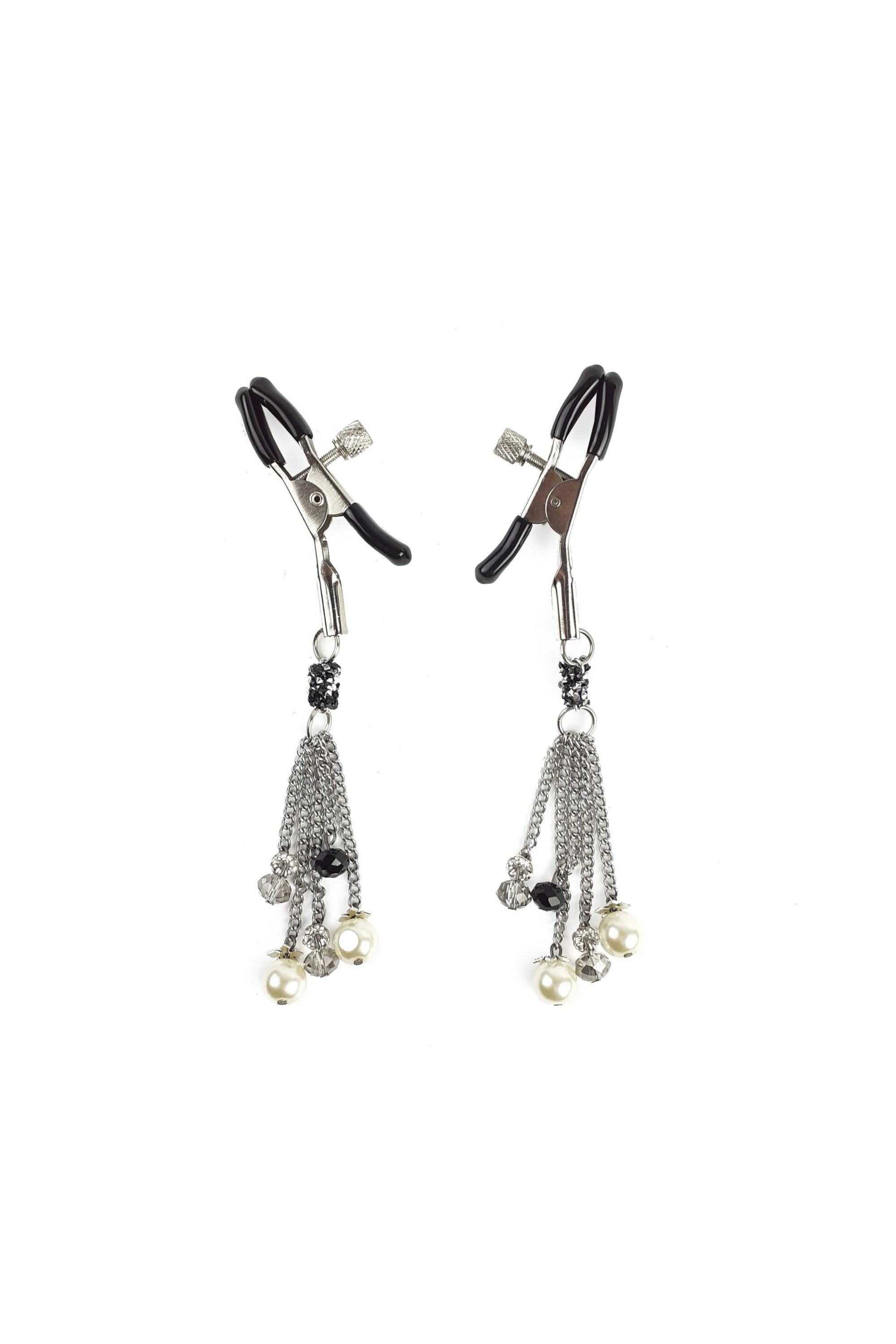 Затискачі для грудей з підвіскою Nipple clamps Tenero Amore