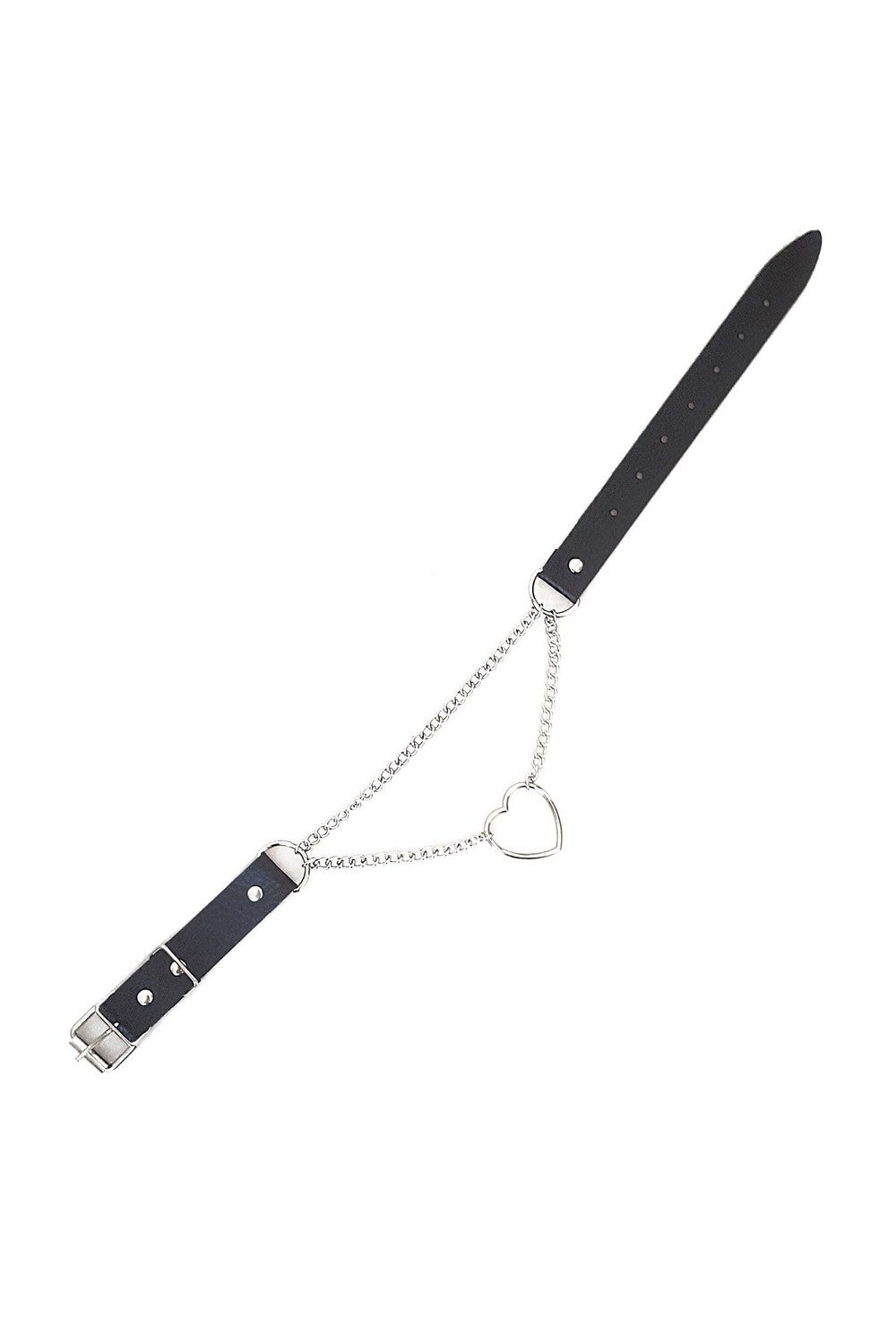 Чокер из натуральной кожи Paris black