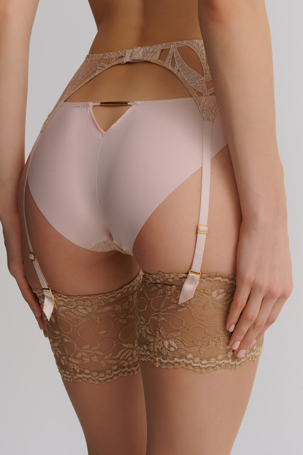 Пояс для панчіх з вишивкою 1C50 My Desire love affair