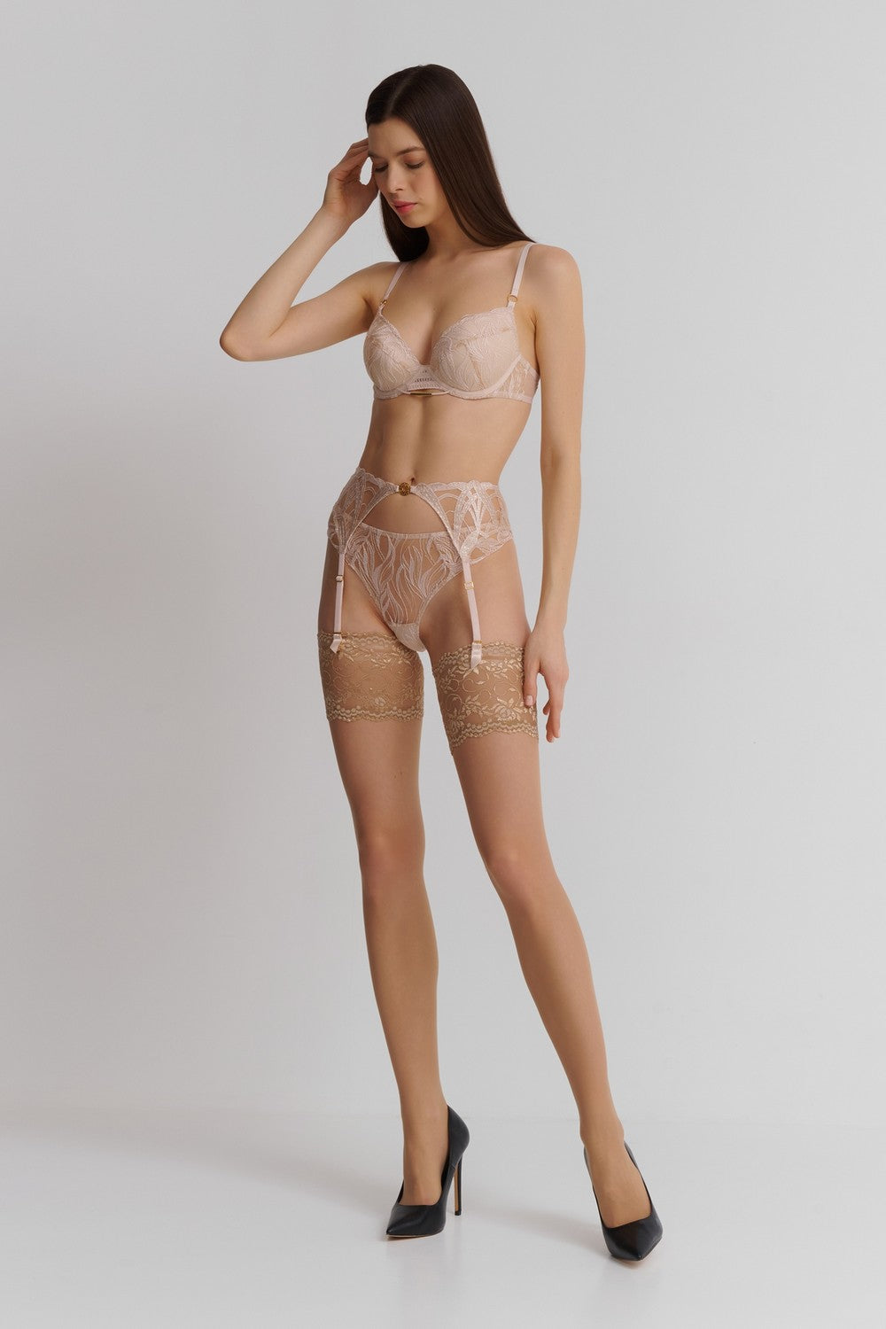 Пояс для чулок с вышивкой 1C50 My Desire love affair