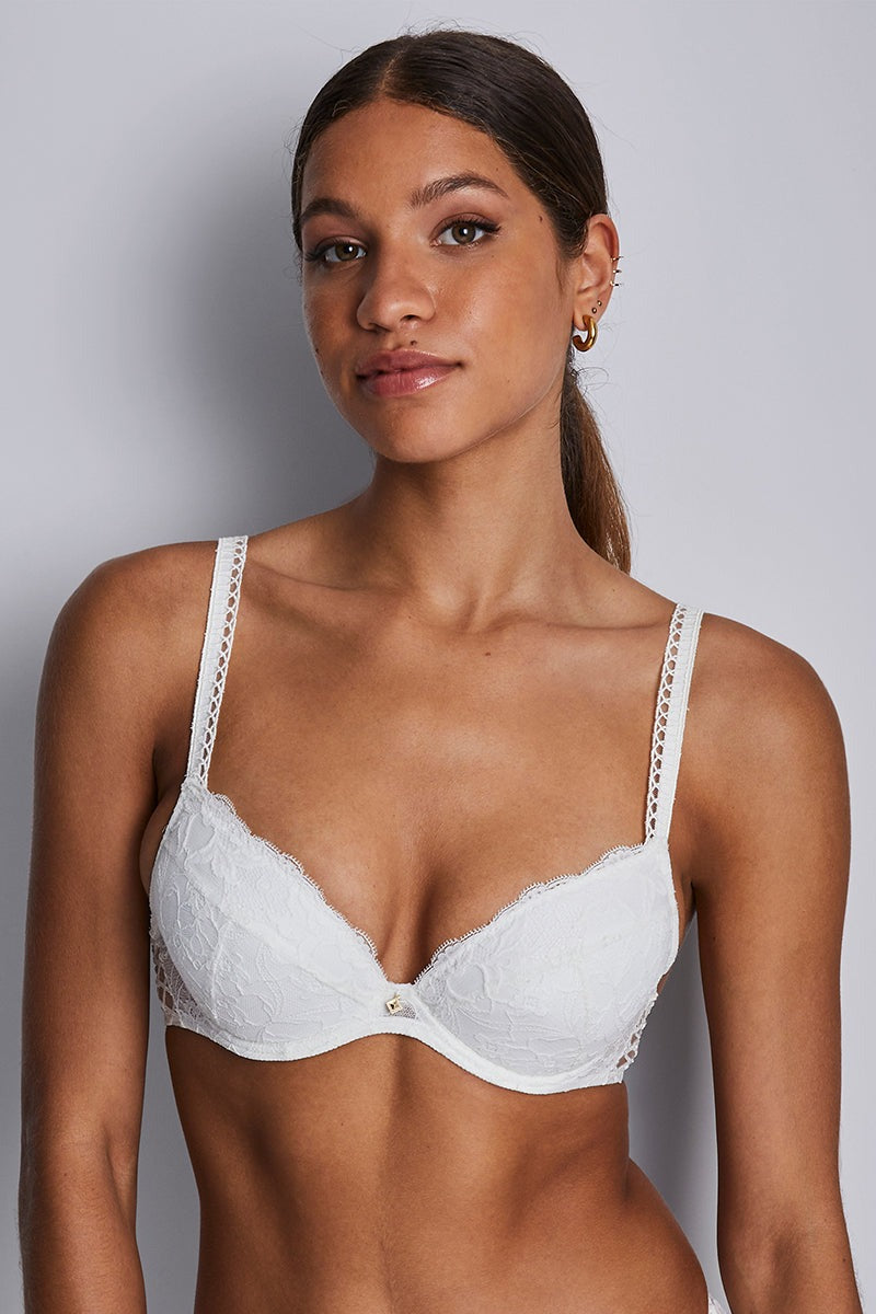 Кружевной бюстгальтер пуш-ап 2CN18 Kiss of Love opale