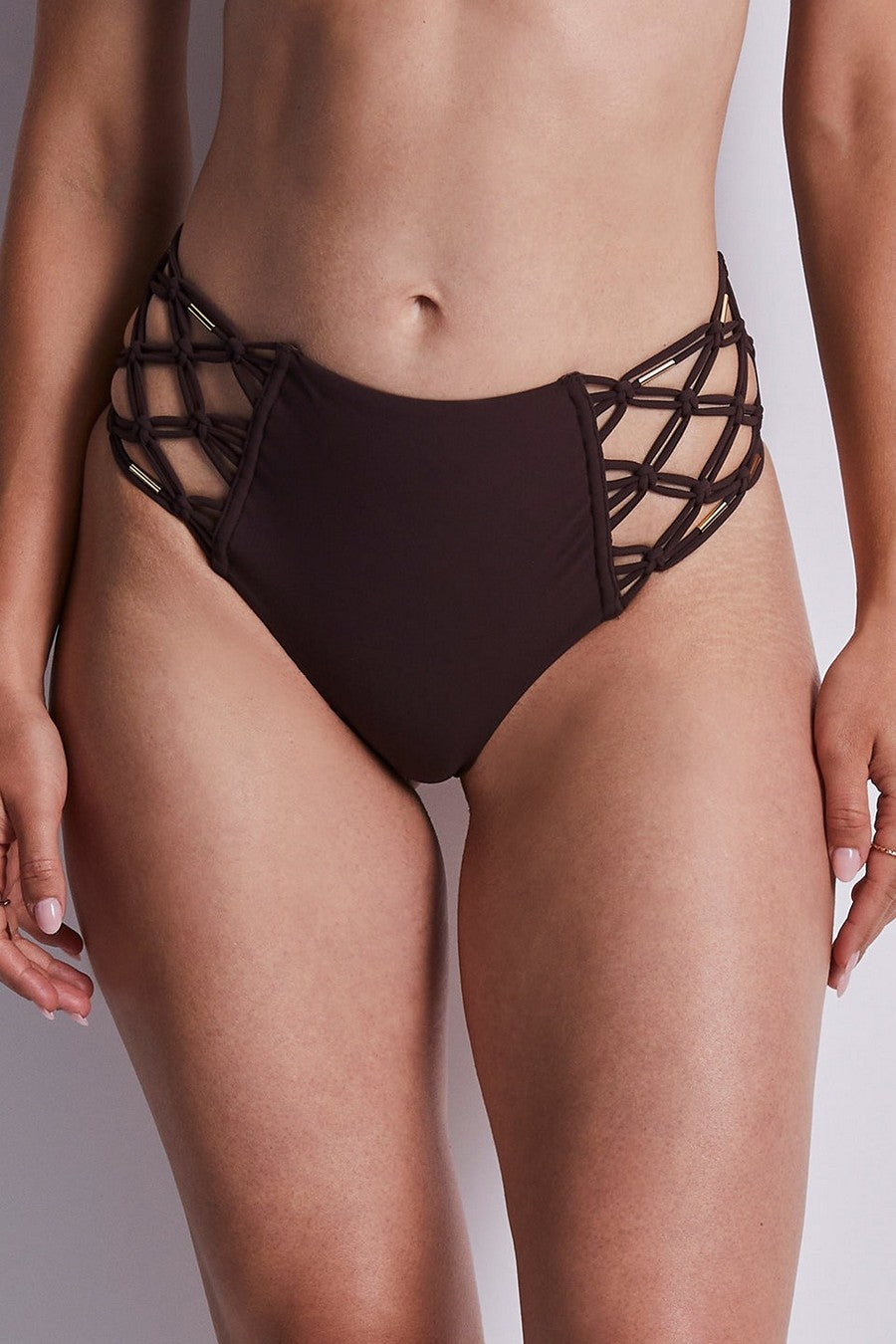 Высокие плавки слип 2P24 Gipsy muse henna