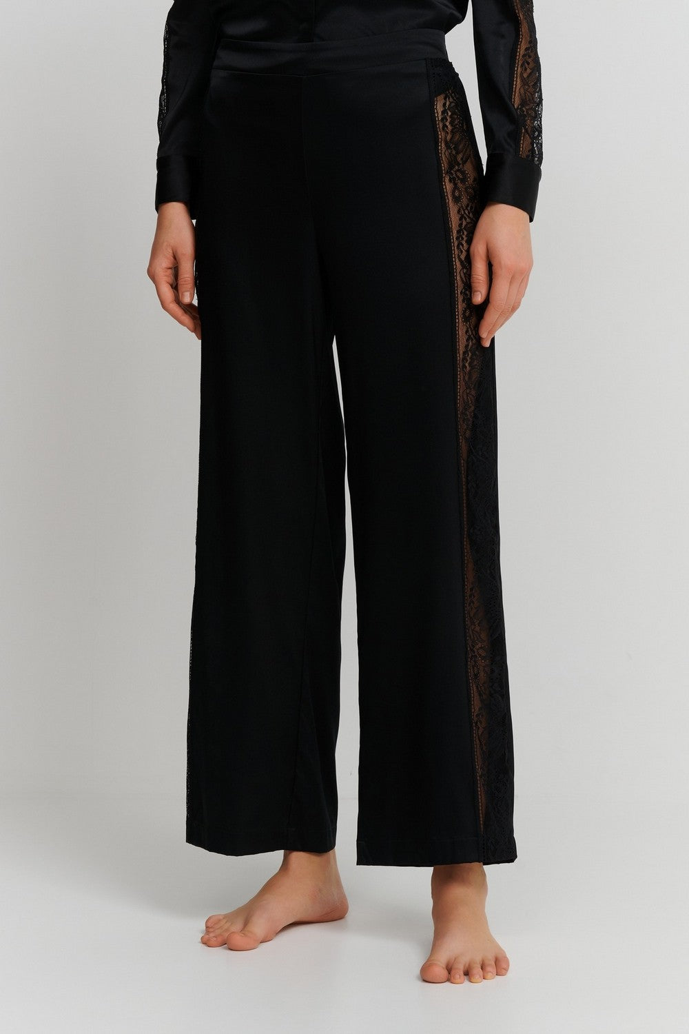 Шелковые пижамные брюки 2S60 Midnight Whisper black