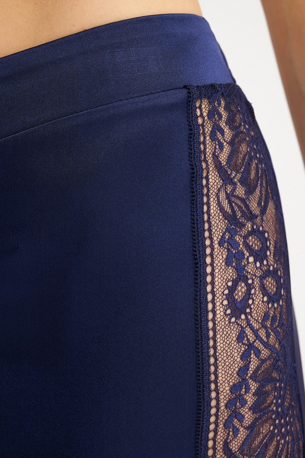 Шелковые пижамные брюки 2S60 Midnight Whisper evening blue