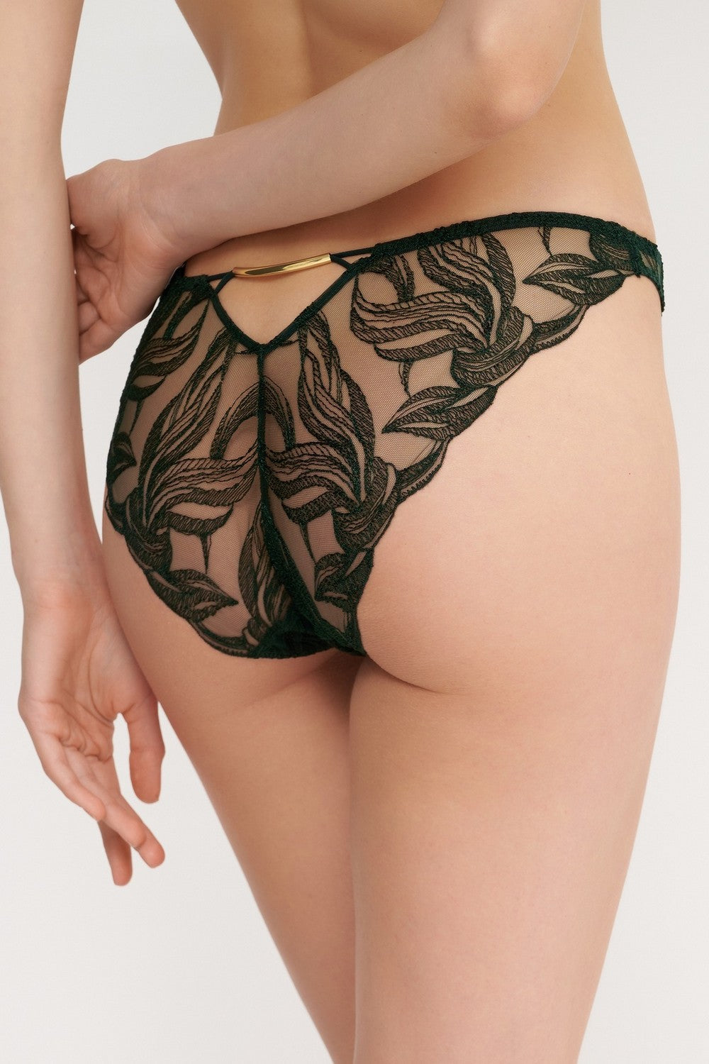 Трусики слип с вышивкой 3B27 Into the groove forest