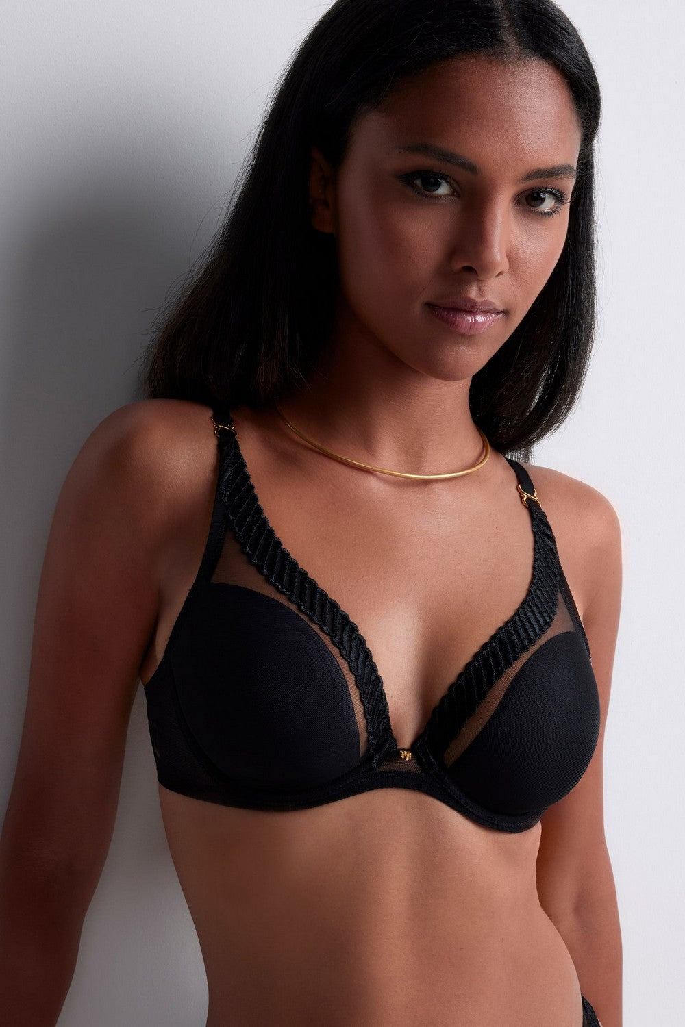 Бюстгальтер с плотной чашкой 4MF12 Sheer Emotion black