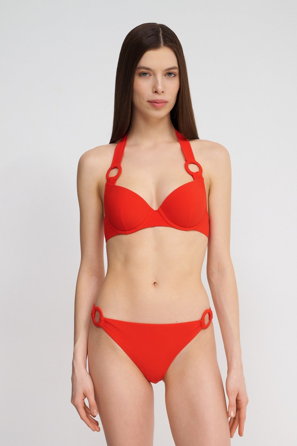 Купальний бюстгальтер пуш-ап 4R08 Summer Essence fire