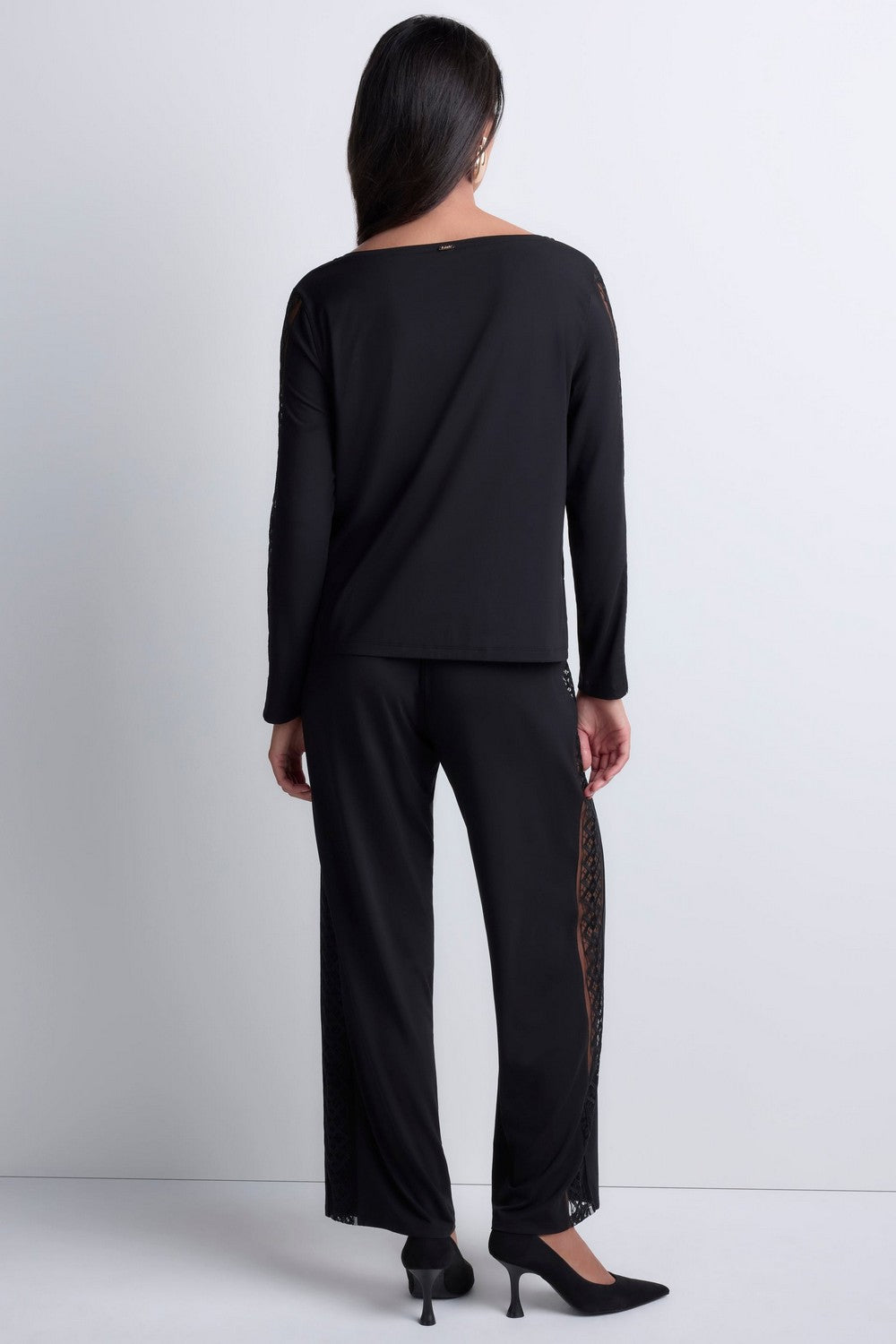 Прямые домашние брюки 5L60 Sweet Obsession black