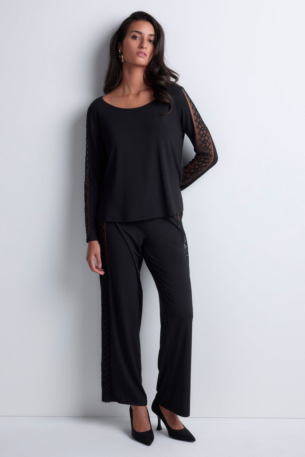 Домашний лонгслив 5L74 Sweet Obsession black