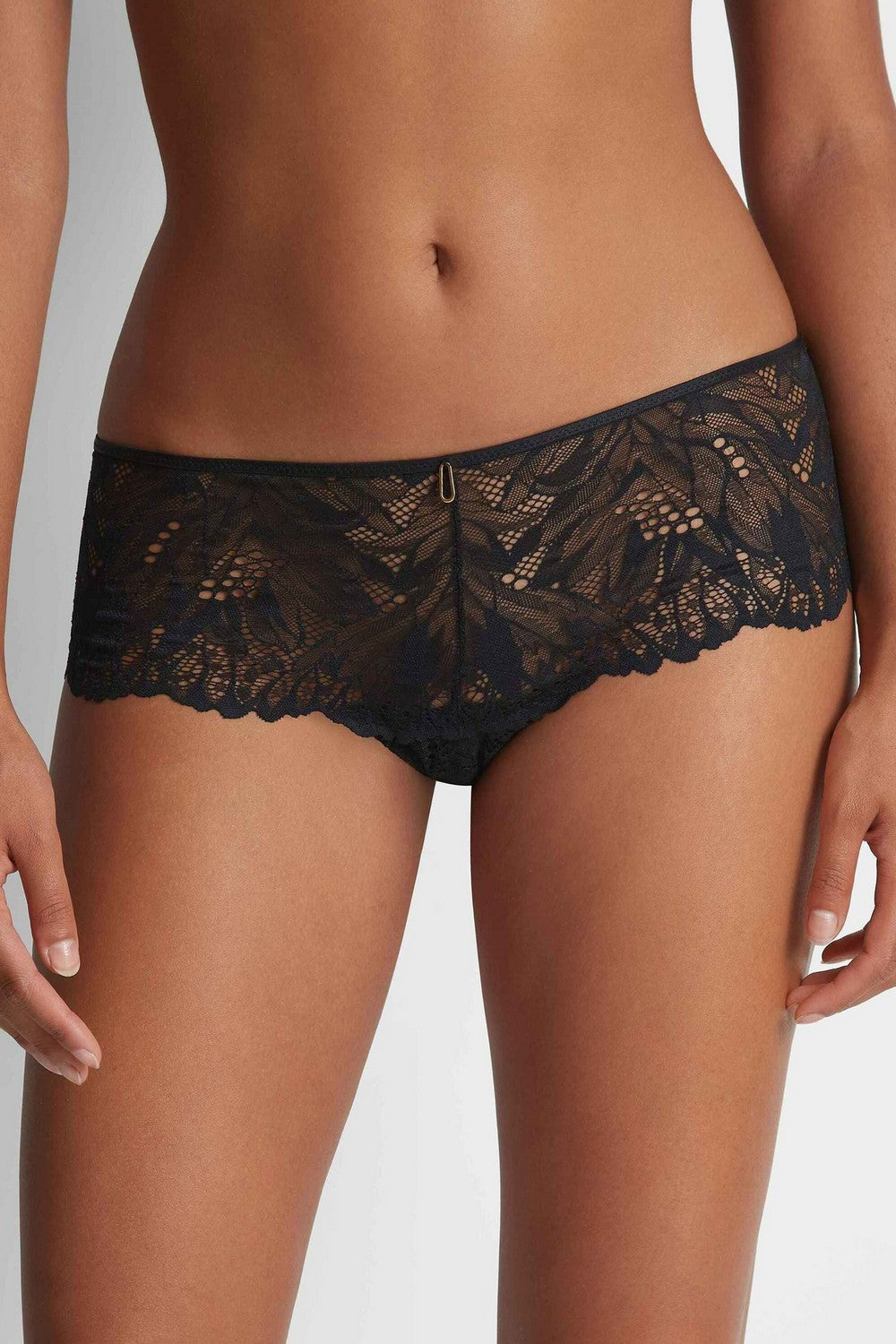 Кружевные шортики LA70 FlowerMania black