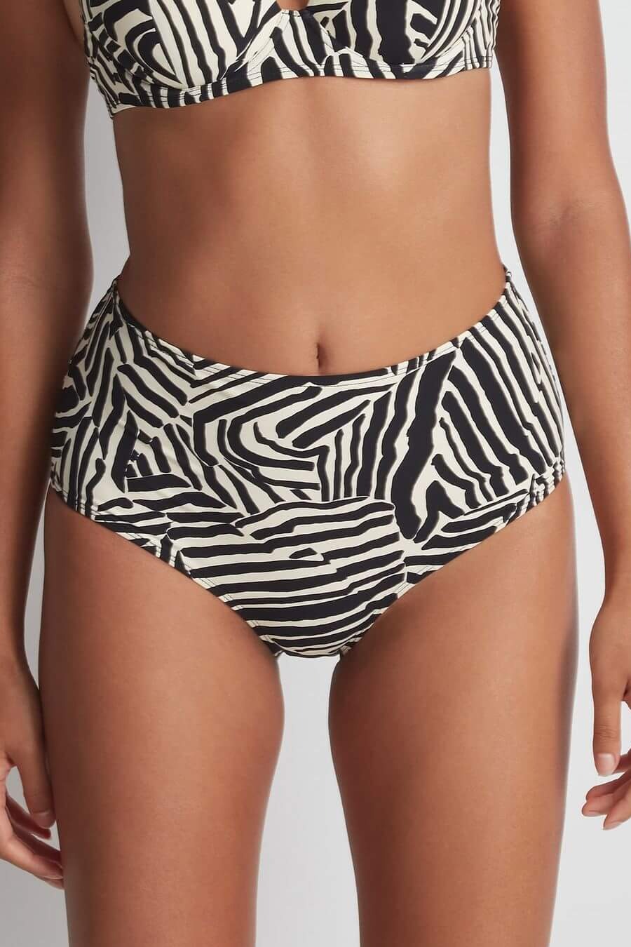 Высокие плавки слип LV24 Savannah Mood zebre