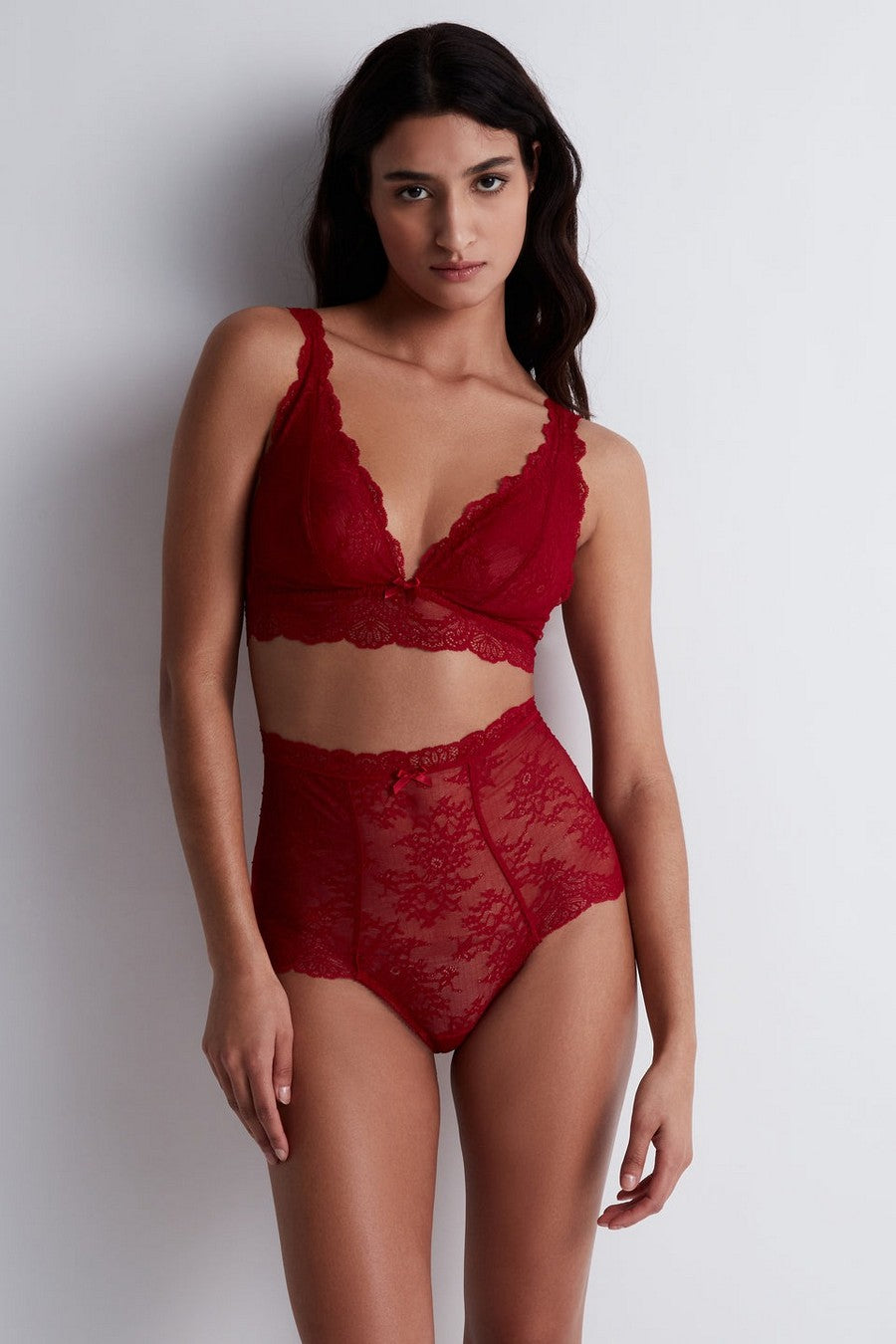 Высокие трусики слип OG24 Danse Des Sens irresistible red