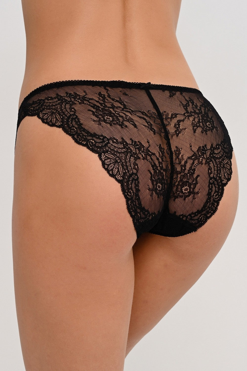 Трусики слип из кружева OG27 Danse Des Sens black