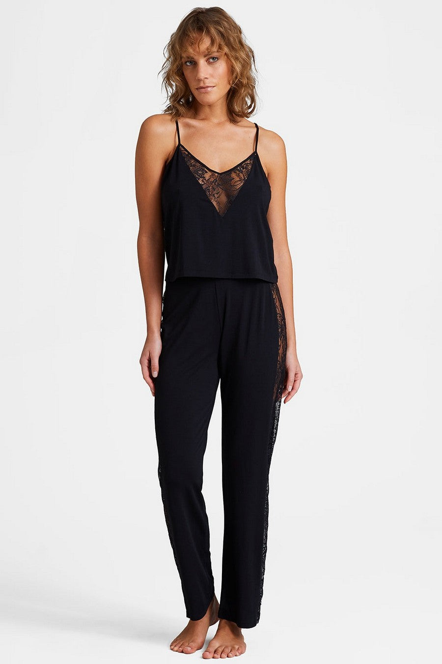 Піжамні штани з модалу RL60 Lazy Days black