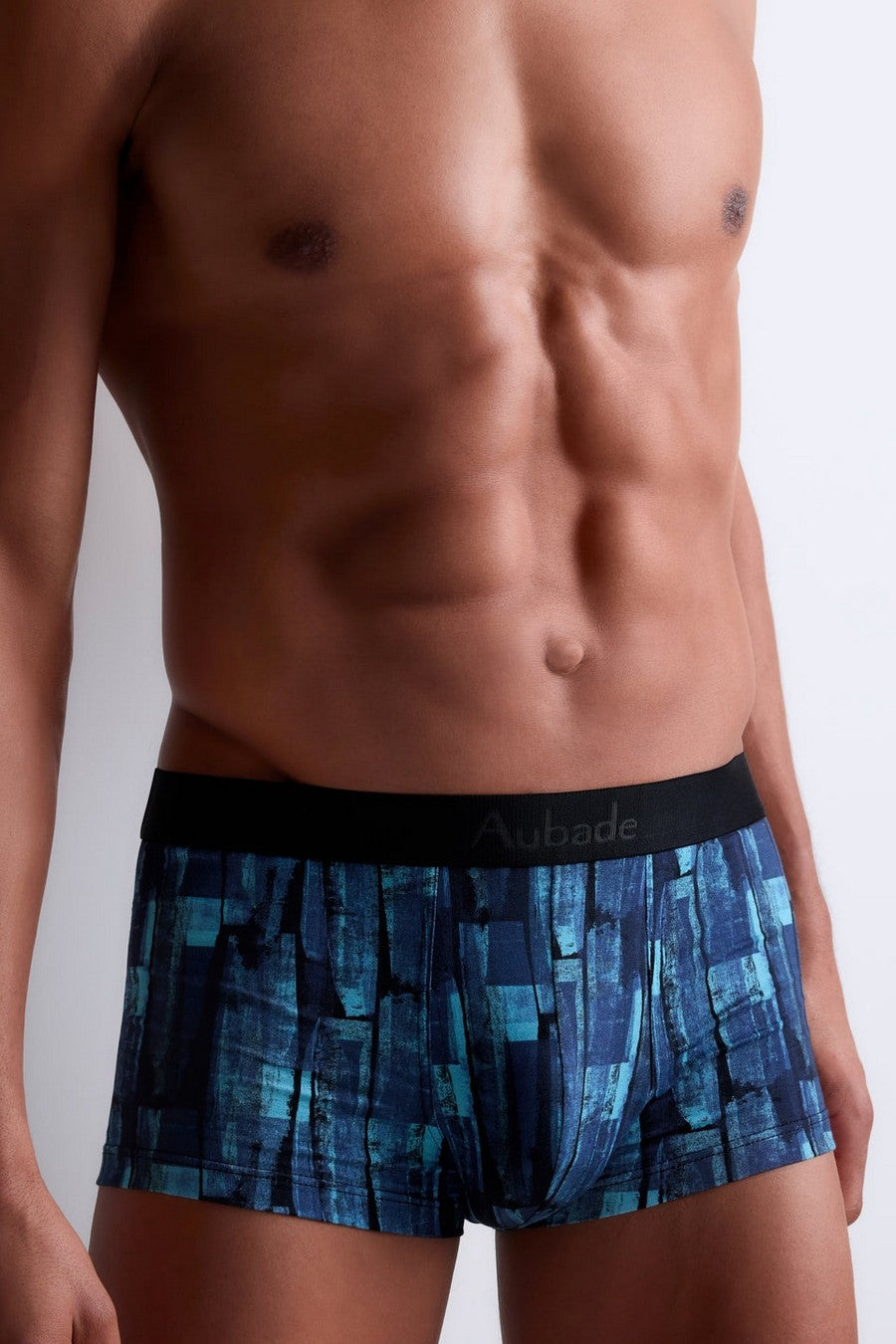 Мужские трусы шорты с принтом XB79T Men denim