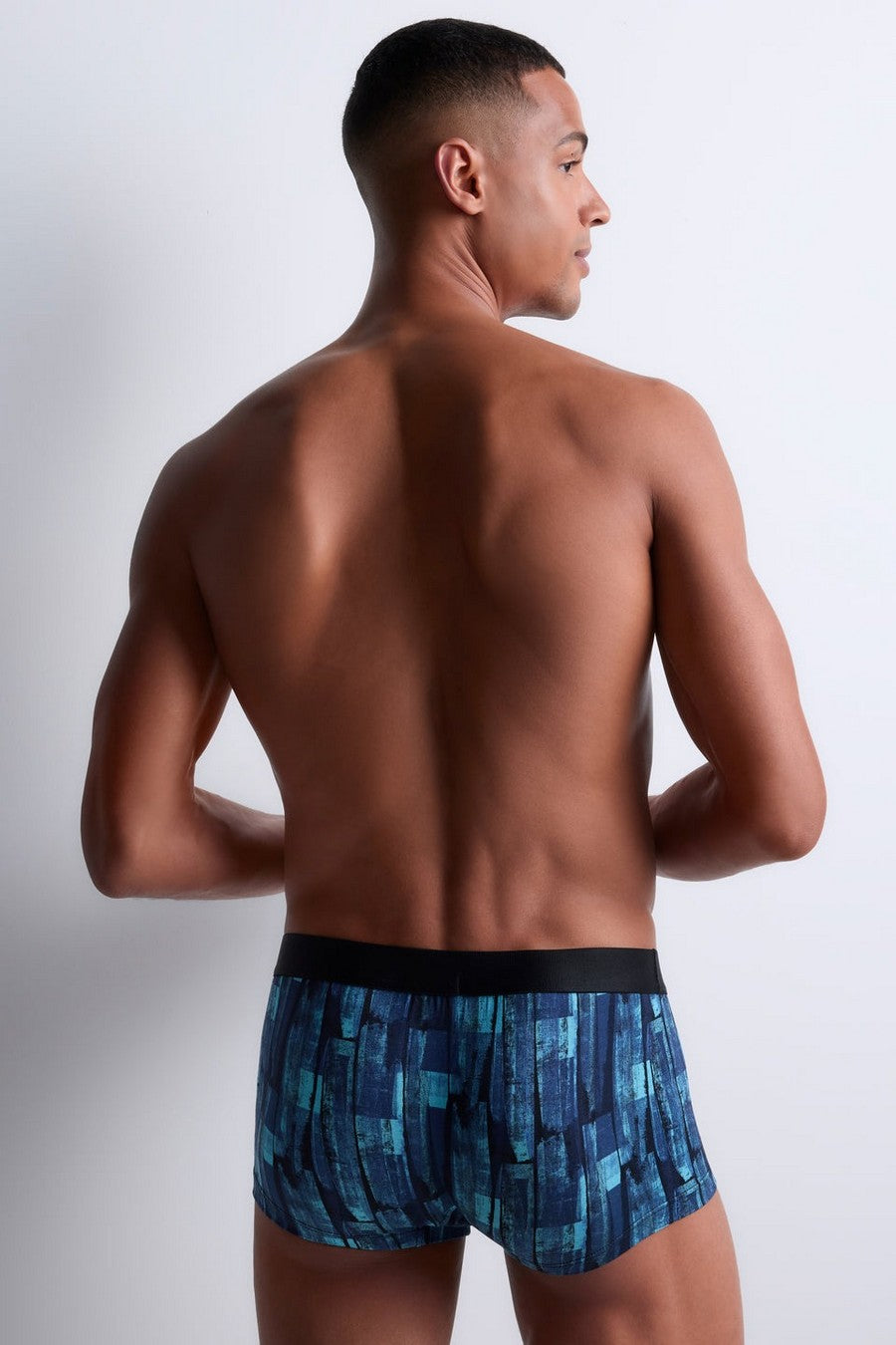 Чоловічі труси шорти з принтом XB79T Men denim