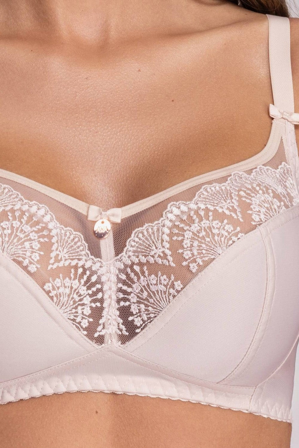 Бюстгальтер без кісточок 1691/1 Libi beige Ava деталь