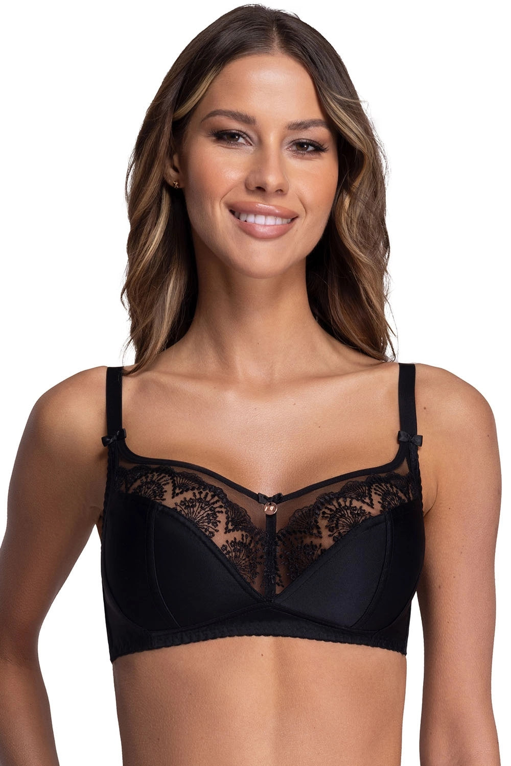 Бюстгальтер без кісточок 1691/1 Libi black Ava