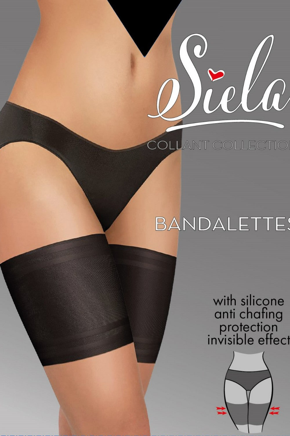 Гладкие бандалетки Siela SCR20