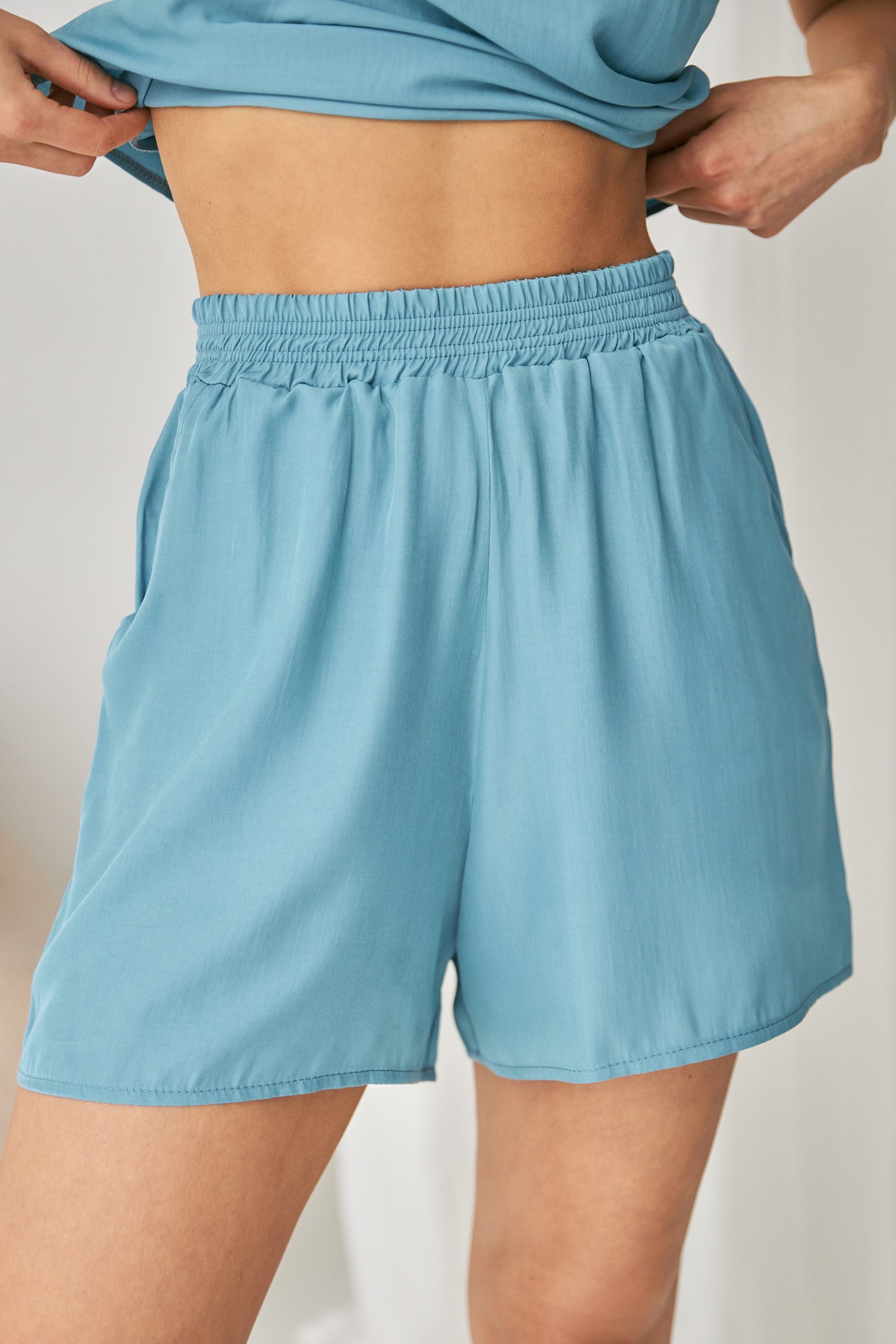 Пижама из штапеля с шортами 0296/330 sea wave