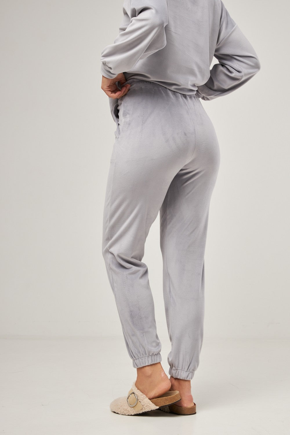 Плюшевый комплект для дома 0332/333 light gray