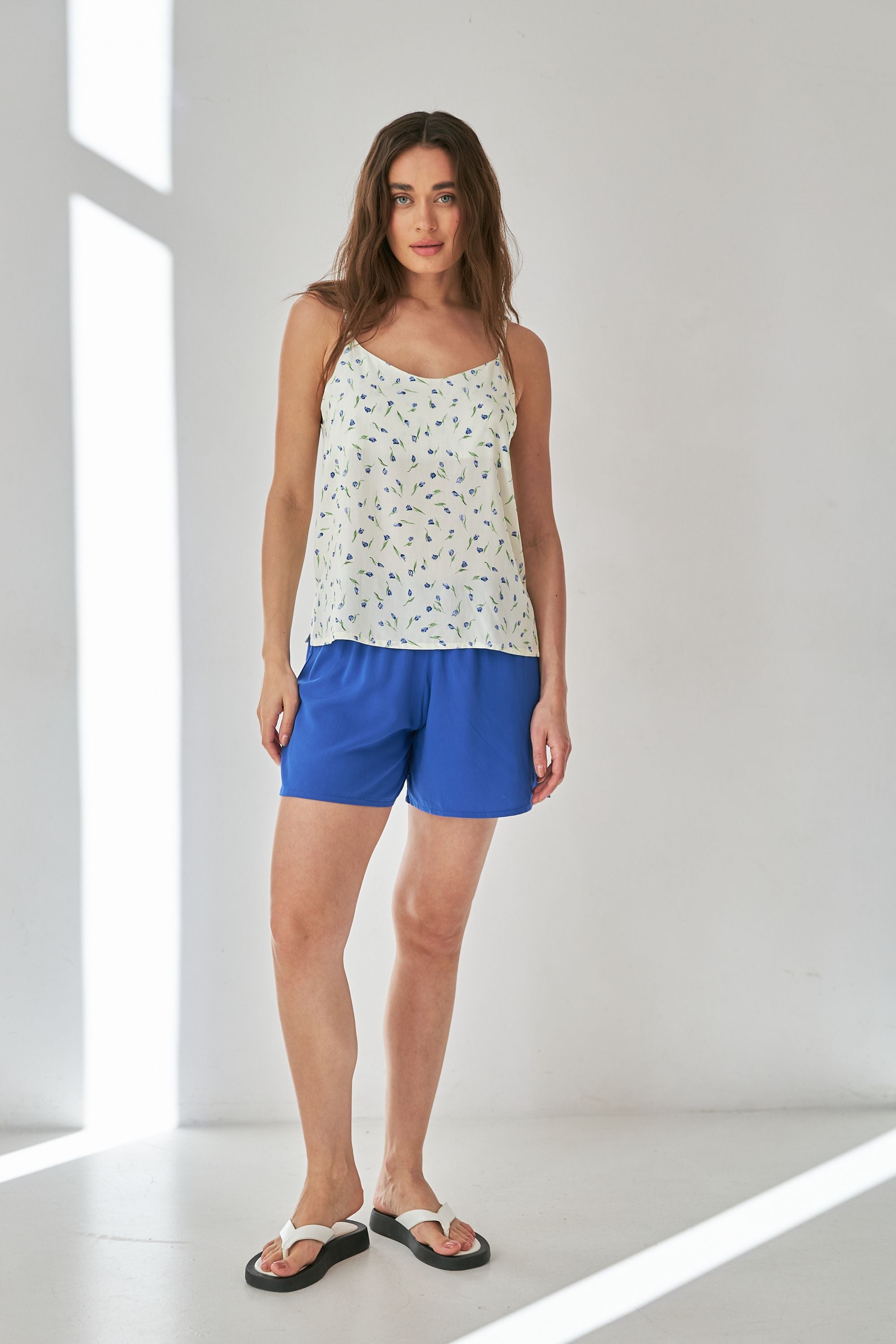 Пижама с принтом 0340/313 dark blue