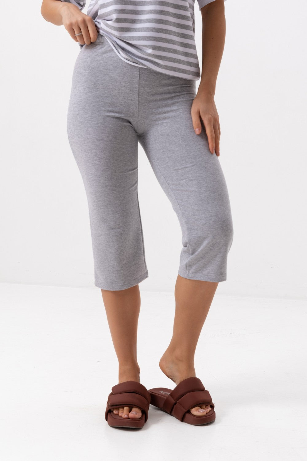 Бавовняний комплект для дому 0399/108 gray melange Barwa
