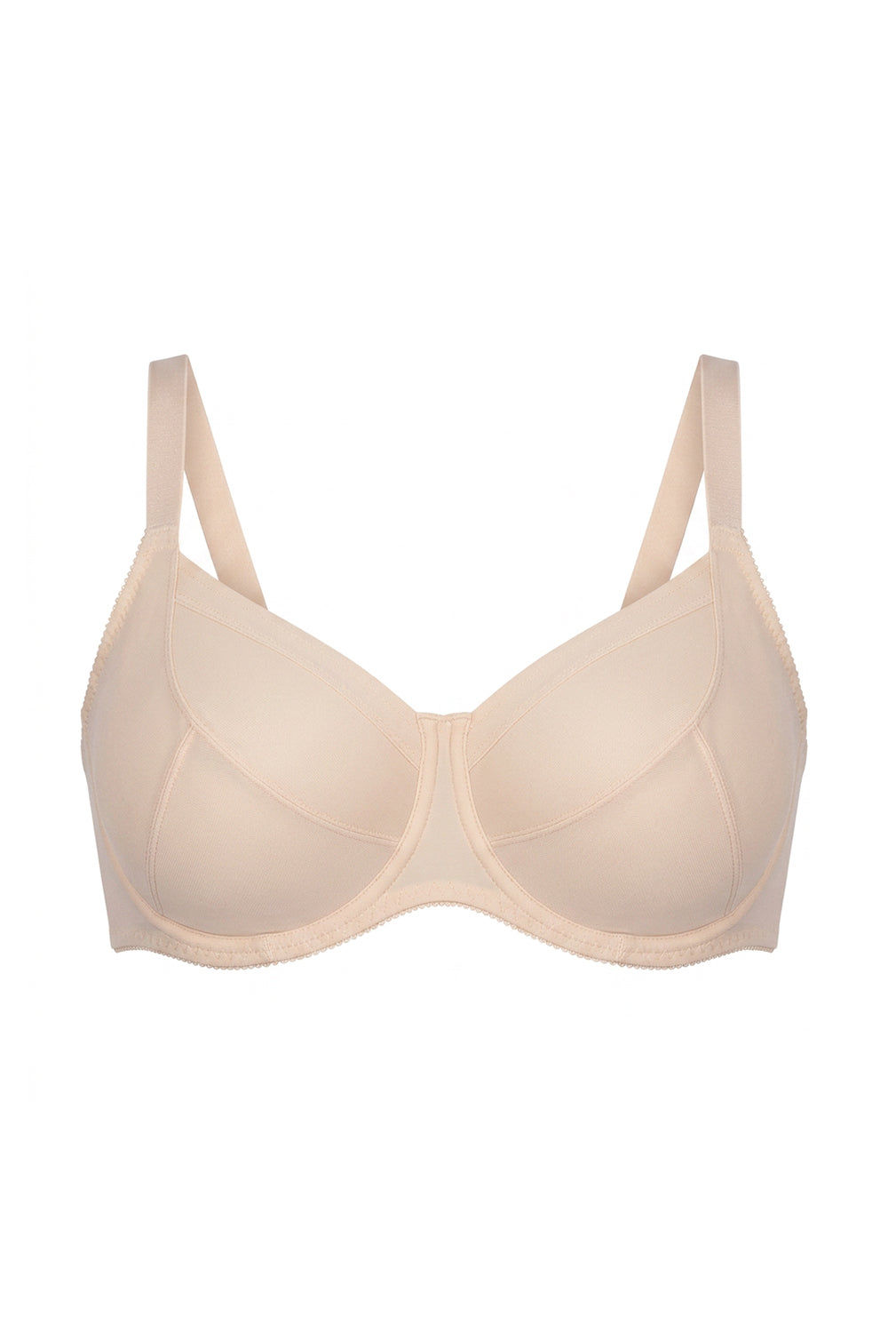 Гладкий бюстгальтер с мягкими чашками 299 beige