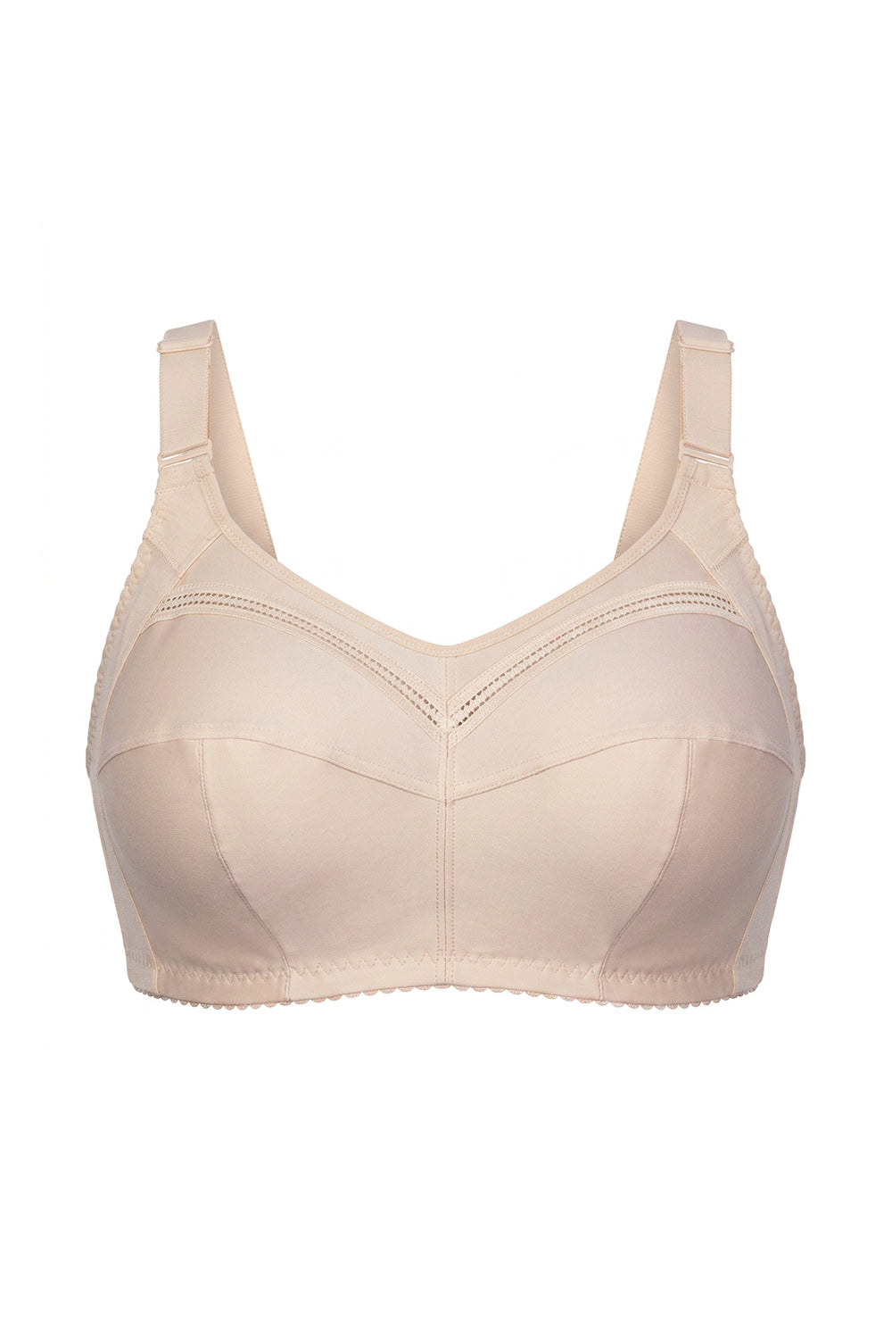 М'який бюстгальтер без кісточок 55 beige