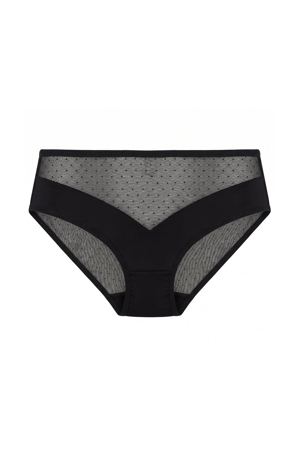 Трусики сліпи в горошок 2402/601 Elita black