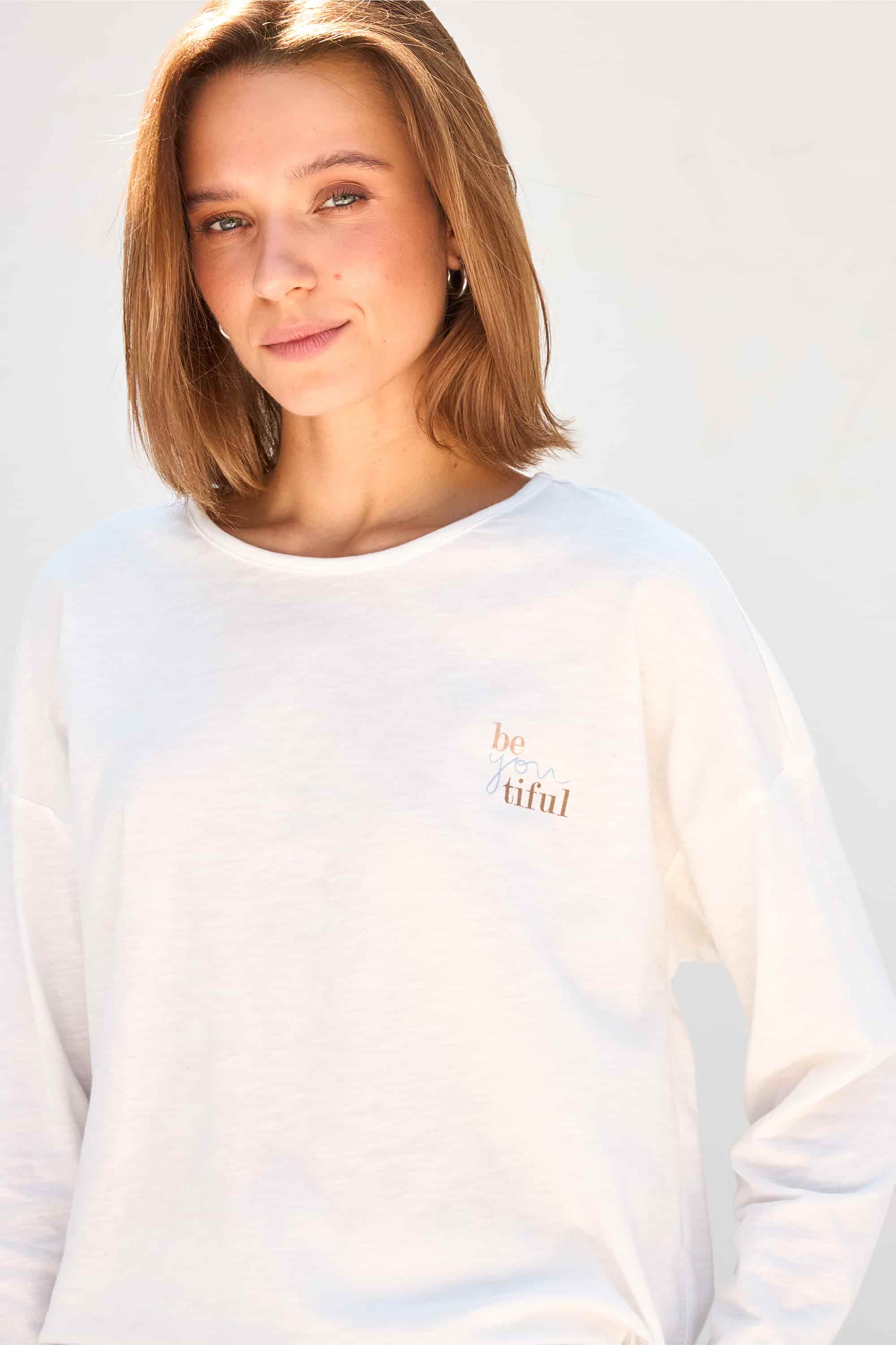 Пижамная кофта LH340-02 Grasse milk